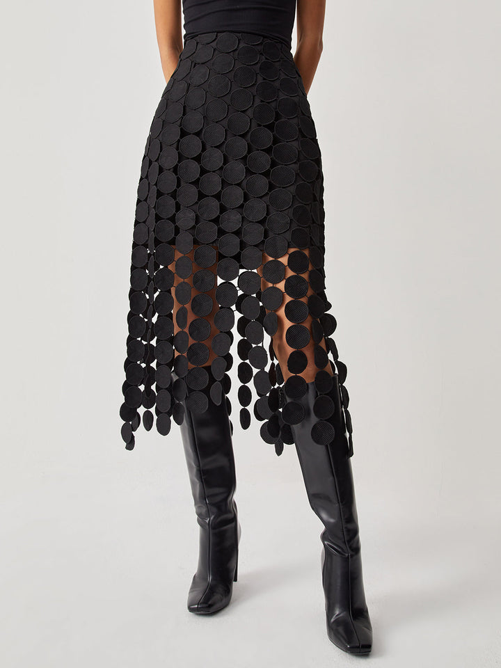 W&W Mode | Rock Eleganter Bodycon Midirock mit hoher Taille