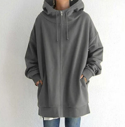 Wolff | Oversized Hoodie Damen - Wärmer Pullover für Herbst und Winter