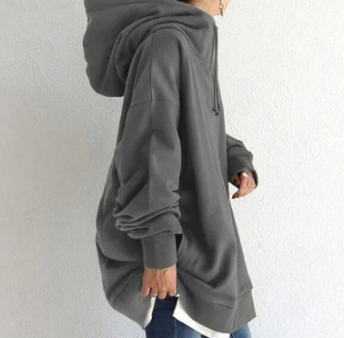 Wolff | Oversized Hoodie Damen - Wärmer Pullover für Herbst und Winter