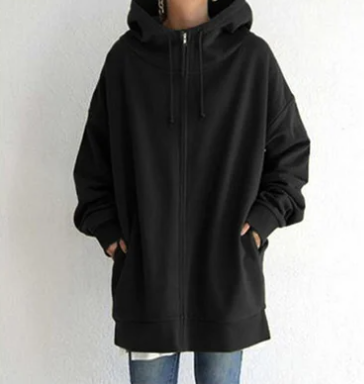 Wolff | Oversized Hoodie Damen - Wärmer Pullover für Herbst und Winter