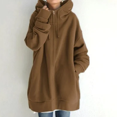 Wolff | Oversized Hoodie Damen - Wärmer Pullover für Herbst und Winter