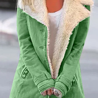 Thermischer Fleece-Mantel für Frauen