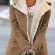 Thermischer Fleece-Mantel für Frauen