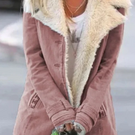 Thermischer Fleece-Mantel für Frauen