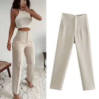 Hohe Taille - Lässige formelle Hose
