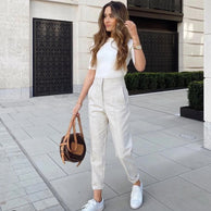 Hohe Taille - Lässige formelle Hose