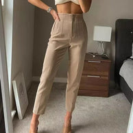 Hohe Taille - Lässige formelle Hose