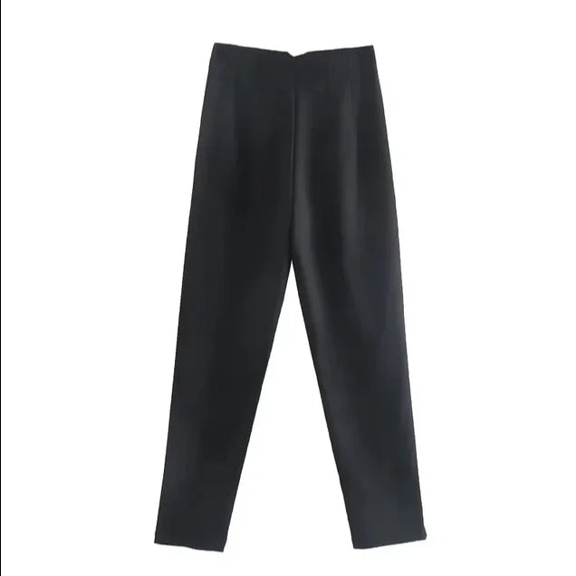 Hohe Taille - Lässige formelle Hose
