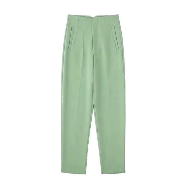 Hohe Taille - Lässige formelle Hose