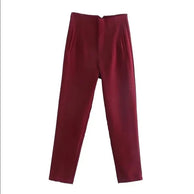 Hohe Taille - Lässige formelle Hose