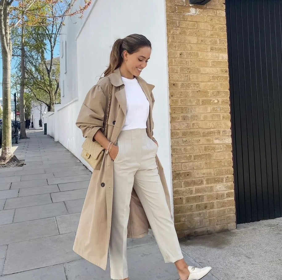 Hohe Taille - Lässige formelle Hose