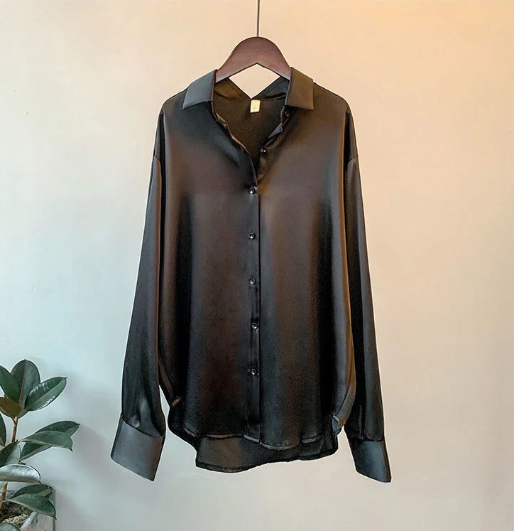 WW | Luxe Schicke Bluse Aus Seide