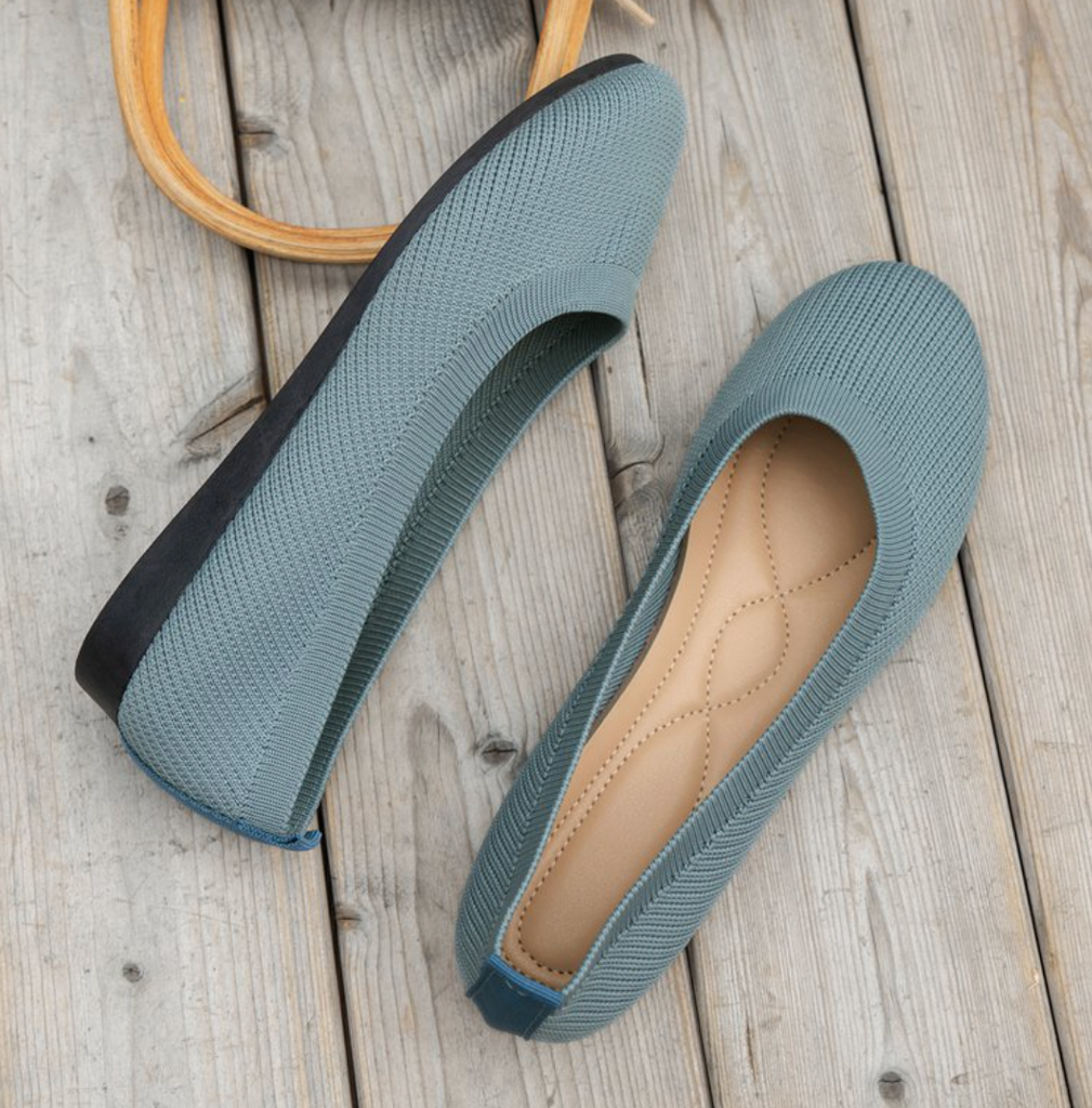 WW | Ballettplatte Strickschuhe