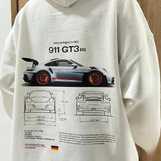 WW | Überdimensionale Racing Hoodie