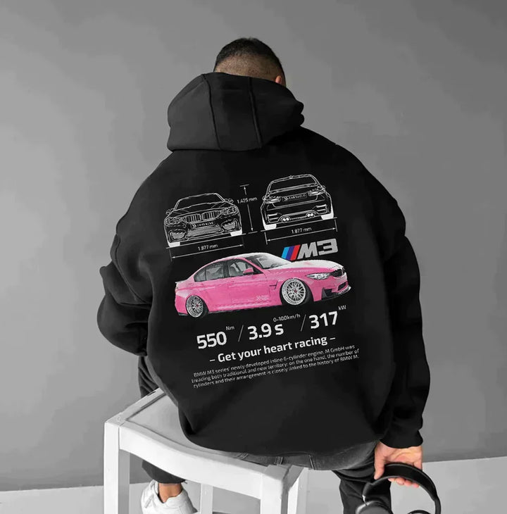 W&W Mode | Überdimensionale Racing Hoodie