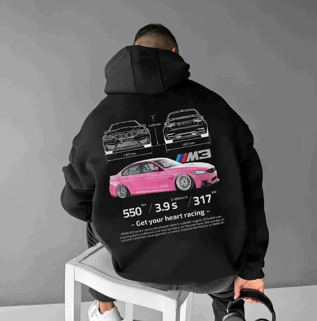 WW | Überdimensionale Racing Hoodie