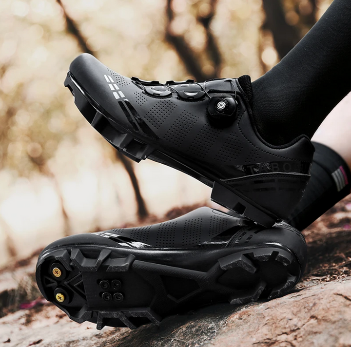Radschuhe mit rutschfester Sohle und verstellbarer Passform