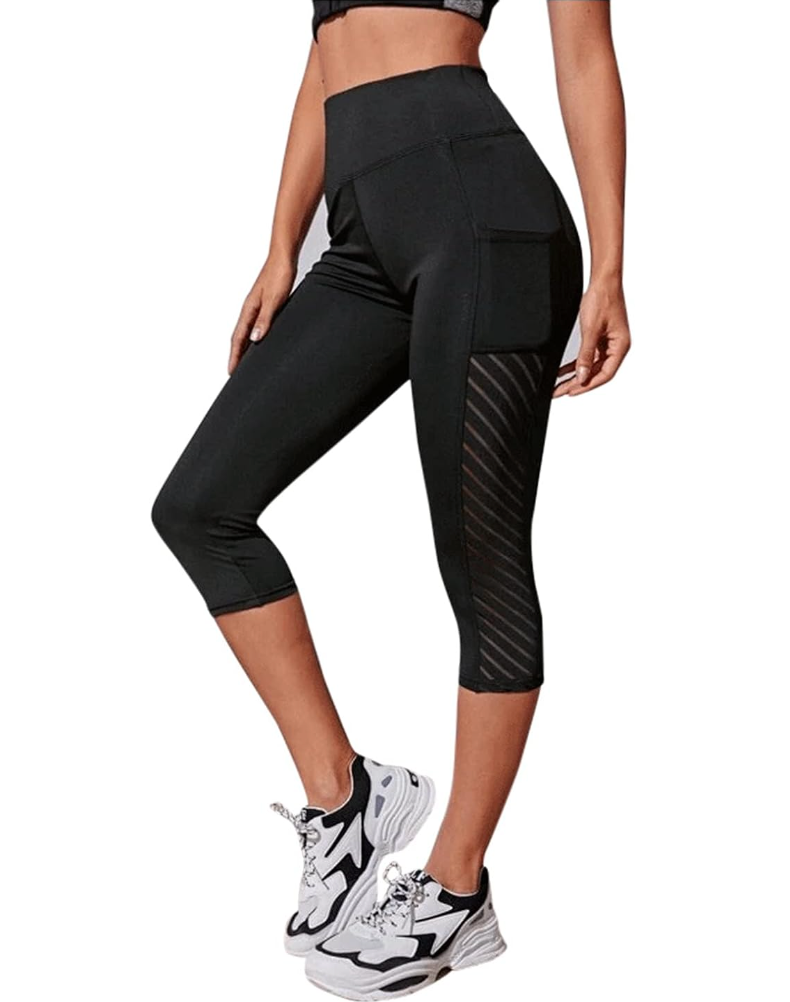 Wolff | Sportleggings mit Mesh-Panels