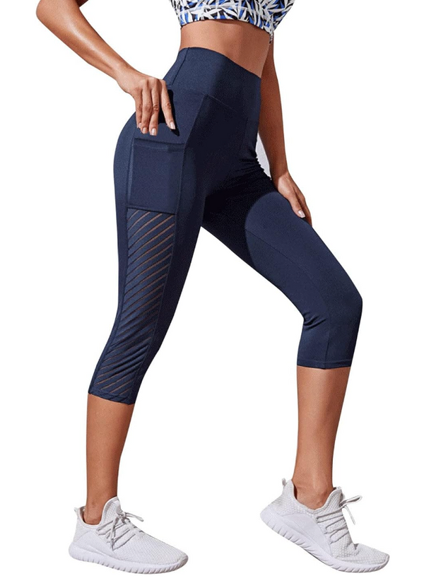 Wolff | Sportleggings mit Mesh-Panels