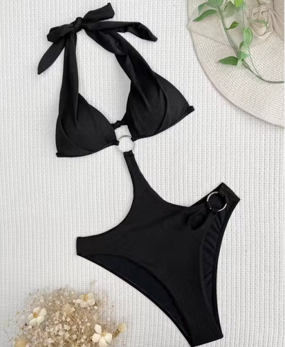 WW | Cut-out-Bikini mit O-Ring