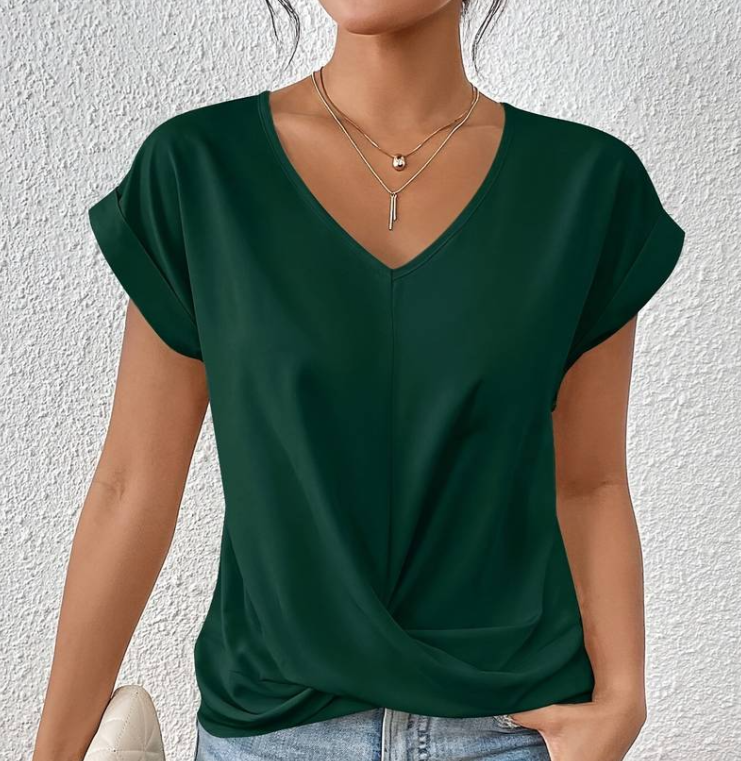 WW | Elegantes V-Ausschnitt-Top