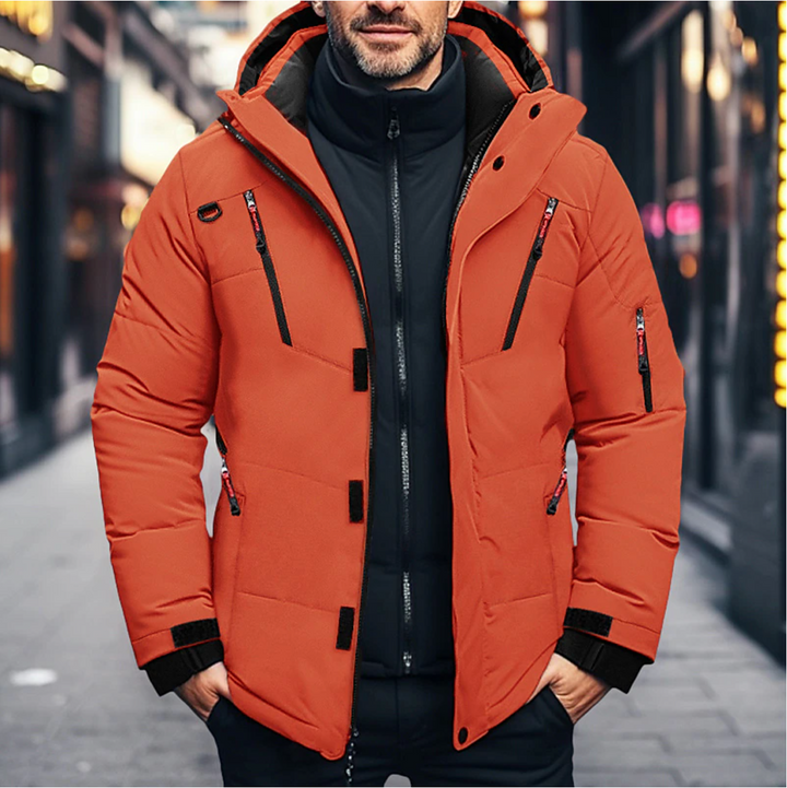 W&W Mode | Stilvolle wasserdichte Winterjacke für Herren