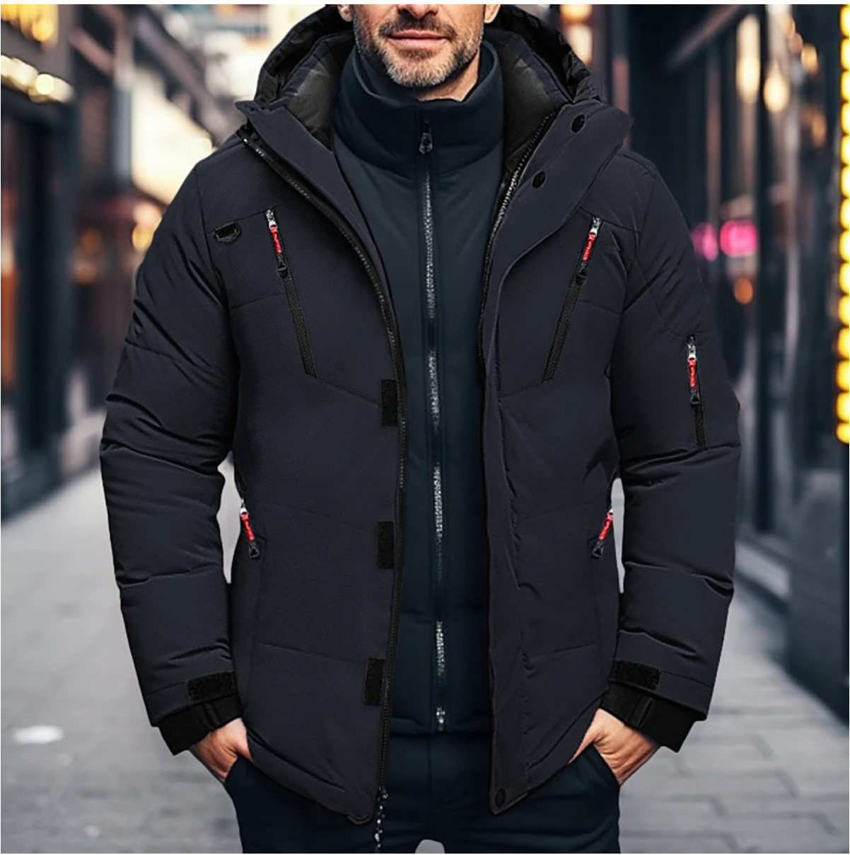 WW | Stilvolle wasserdichte Winterjacke für Herren