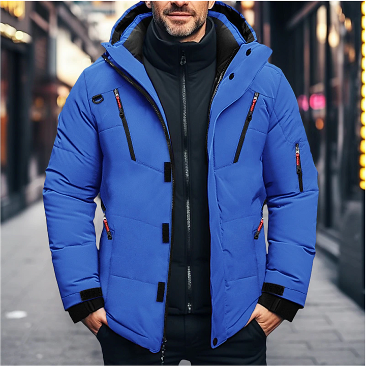 W&W Mode | Stilvolle wasserdichte Winterjacke für Herren