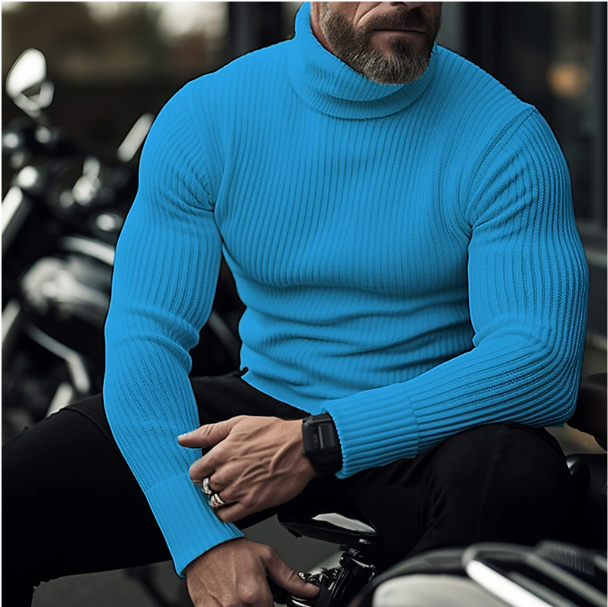 WW | Stylischer Rollkragenpullover für Herren