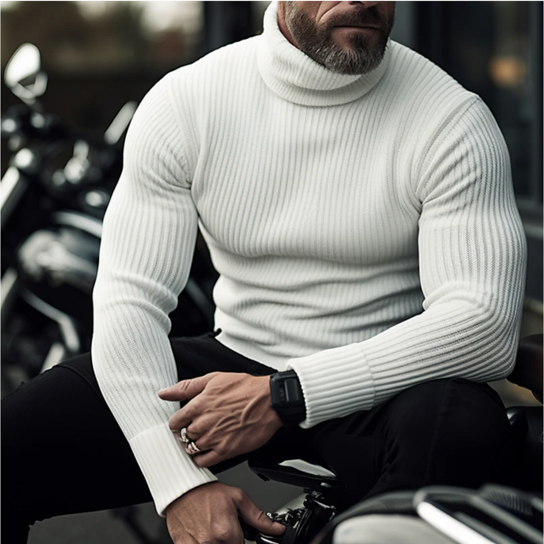 W&W Mode | Stylischer Rollkragenpullover für Herren