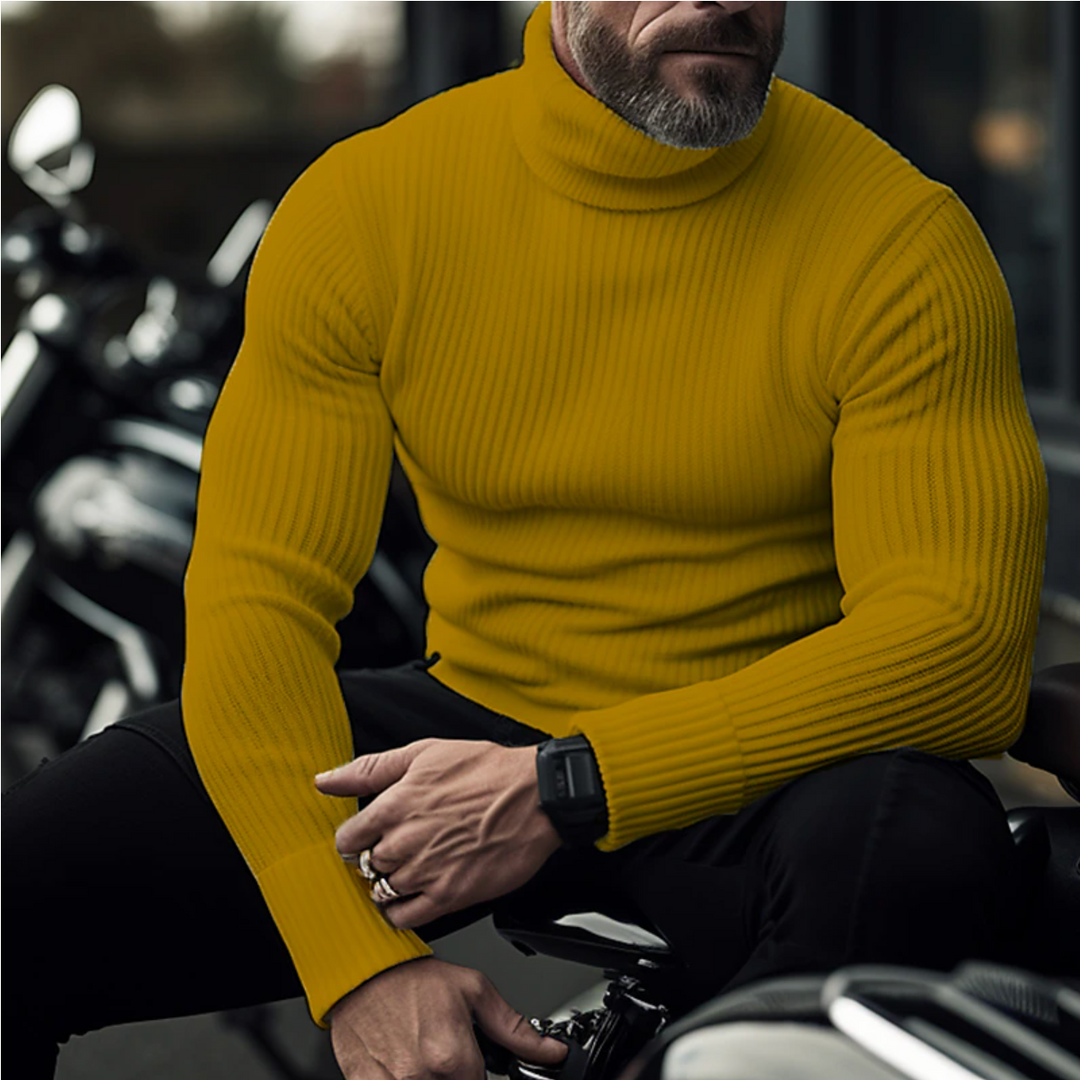 W&W Mode | Stylischer Rollkragenpullover für Herren