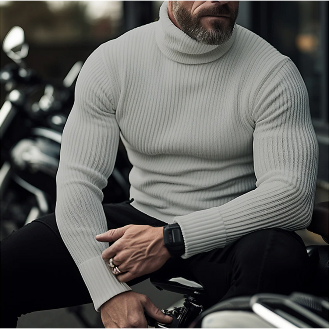 W&W Mode | Stylischer Rollkragenpullover für Herren
