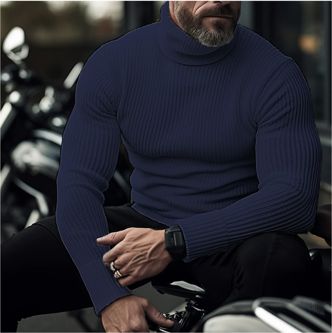 W&W Mode | Stylischer Rollkragenpullover für Herren