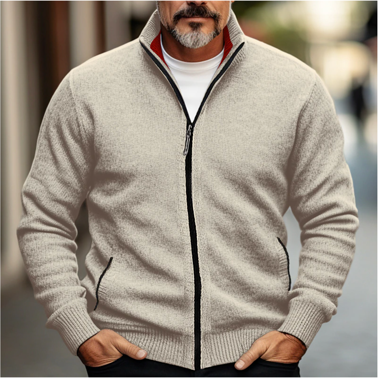 WW | Warmer und bequemer Herbst/Winter Pullover für Männer