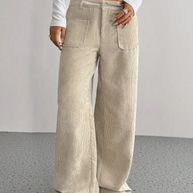 WW | Corduroy Weite Beinkleider