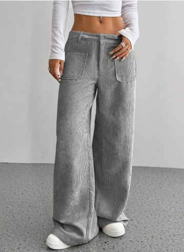WW | Corduroy Weite Beinkleider