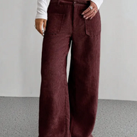 WW | Corduroy Weite Beinkleider