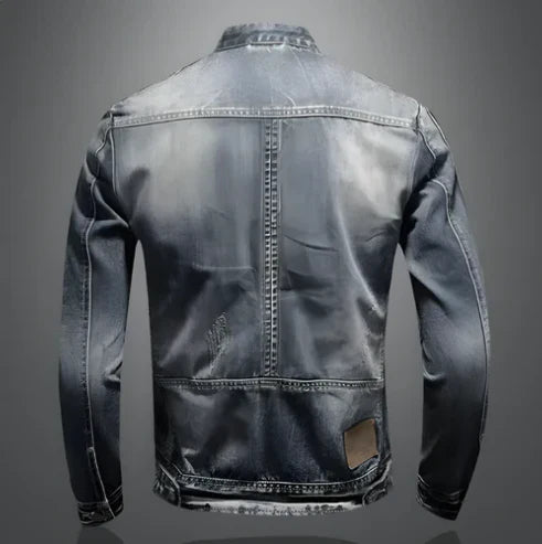 WW | Herren Reißverschluss Denim Jacke