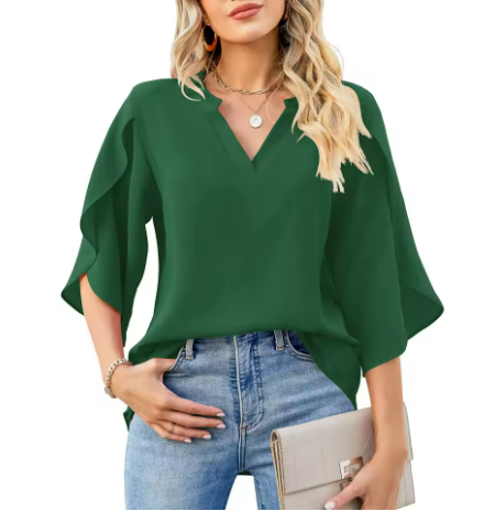 WW | Chiffon Bluse Leichte Und Stilvolle Damenbluse