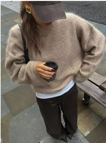 WW | aus Mohair - oversized Damenpullover
