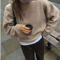 WW | aus Mohair - oversized Damenpullover