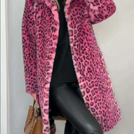 WW | Klassieke Dames Winterjas Met Luipaardprint