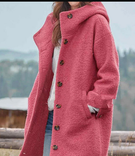 W&W Mode | Lässiger Lange Mantel für Damen | Stilvoll und Bequem