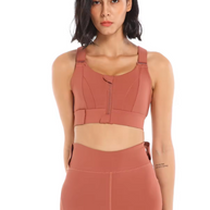 WW | Verstellbarer Reißverschluss-Sport-BH