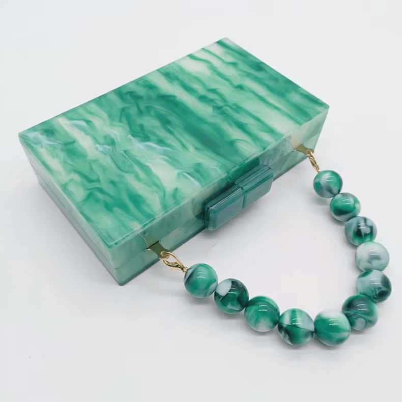 WW | Elegante Acryl Box Tasche Für Frauen