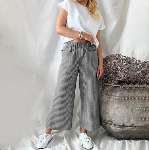 W&W Mode | Mühelos Gestreifte Culotte Danife