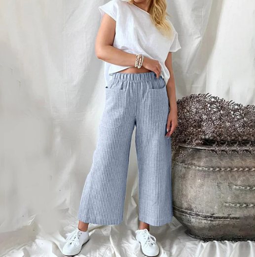 W&W Mode | Mühelos Gestreifte Culotte Danife