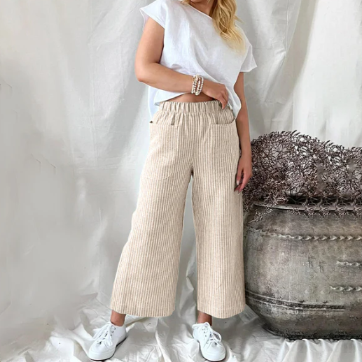 W&W Mode | Mühelos Gestreifte Culotte Danife