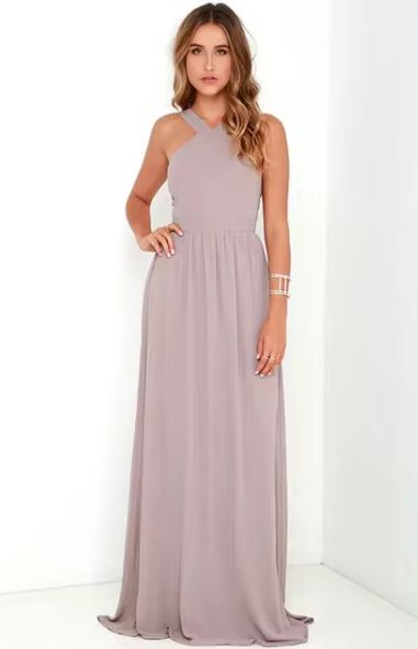 W&W Mode | Luxus Langes Kleid Mühelose Lässige Eleganz Für Jeden Anlass