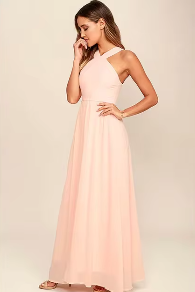 W&W Mode | Luxus Langes Kleid Mühelose Lässige Eleganz Für Jeden Anlass